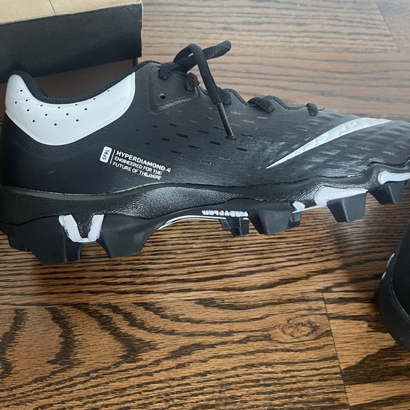 Nike Shoes New Nike Hyperdiamond Black Softball Cleats 85 Poshmark
